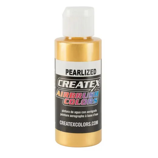 Acrylfarbe pearl Satingold Airbrush Colors Farbe 120ml 12 5307 CREATEX
