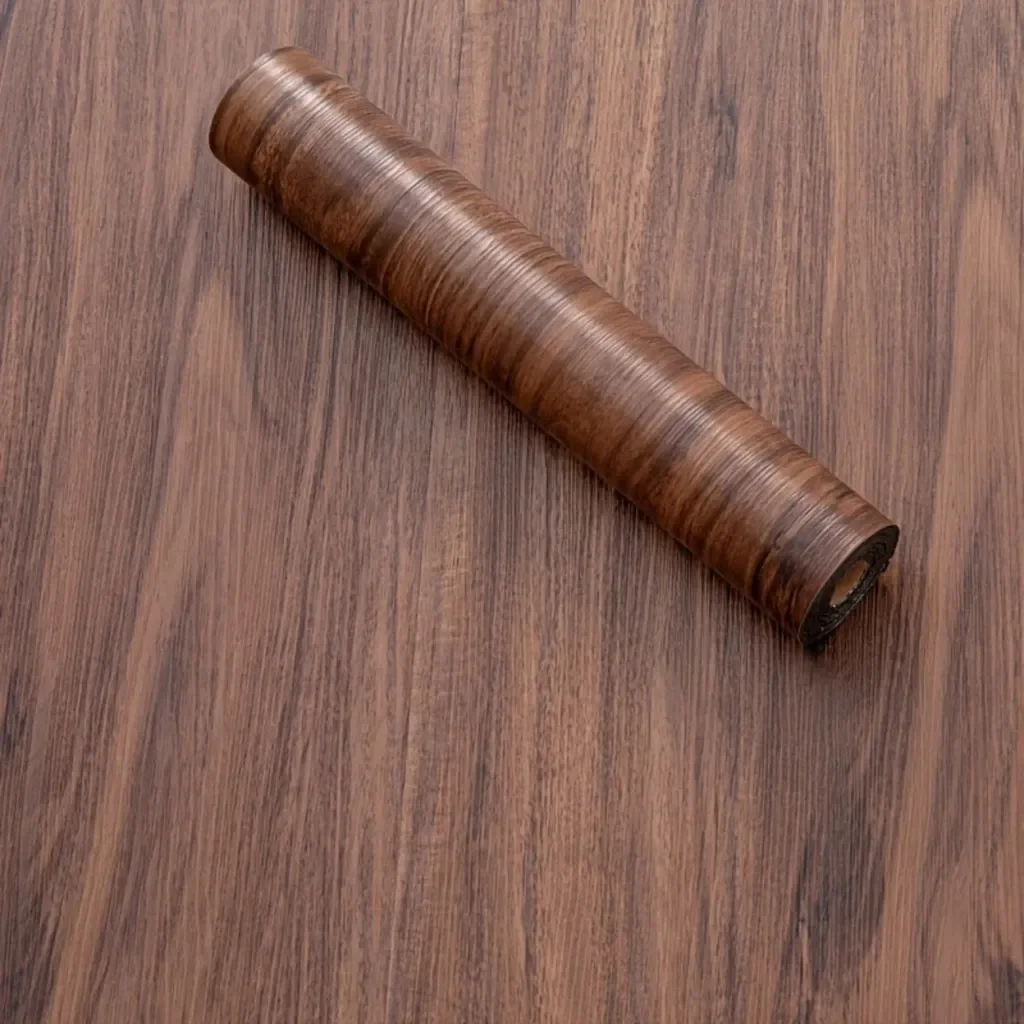 Mormark DURAWOOD Holzdekor Vinyl 300x40cm selbstklebend dunkelbraun