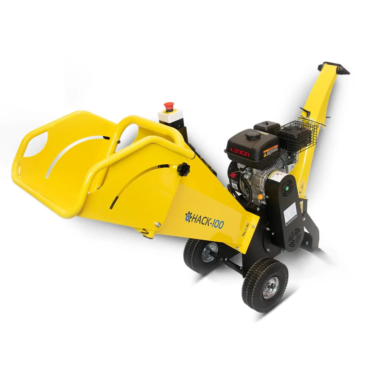 BAMATO HACK-100 Benzin Gartenhäcksler 4,1 kW für 100 mm Äste