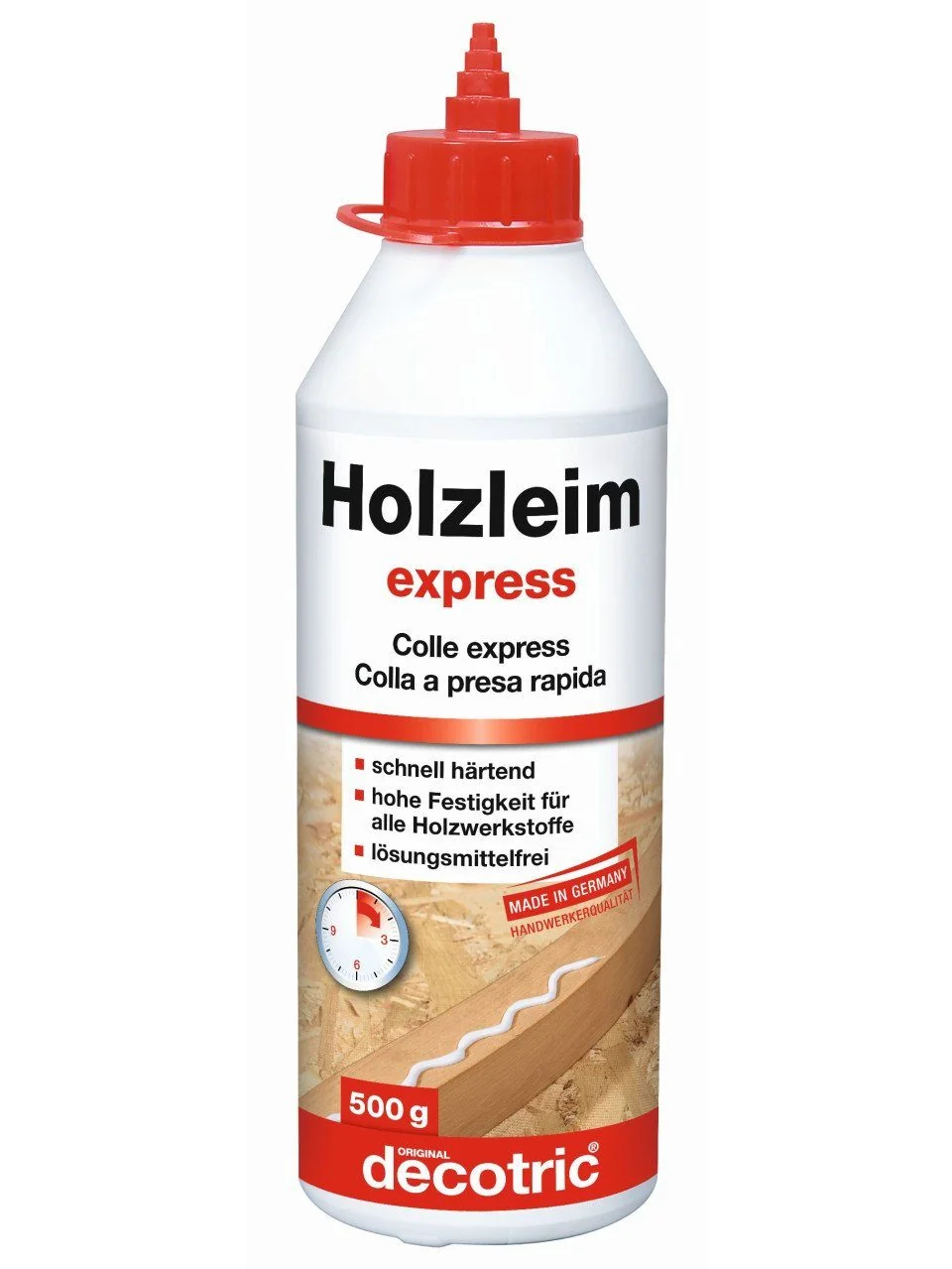 DECOTRIC decocoll Expressleim 500 g Umleimer Kleber schnelltrocknend