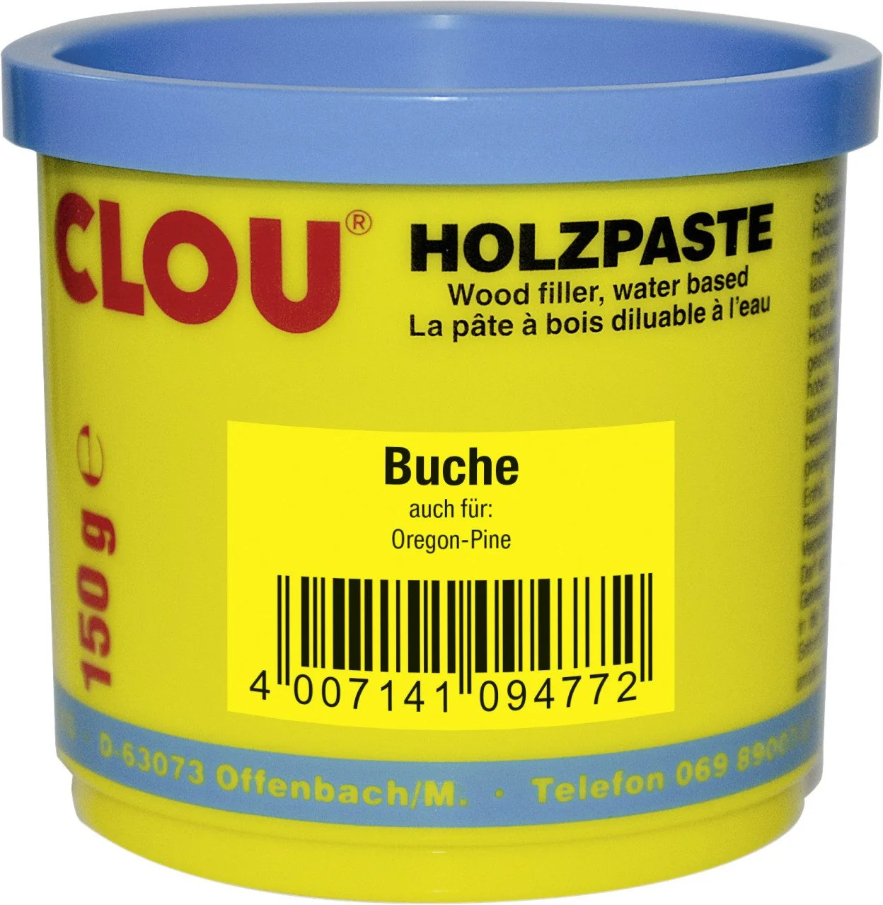 CLOU Holzpaste Buche 150 g für Holzreparatur und Ausbesserung