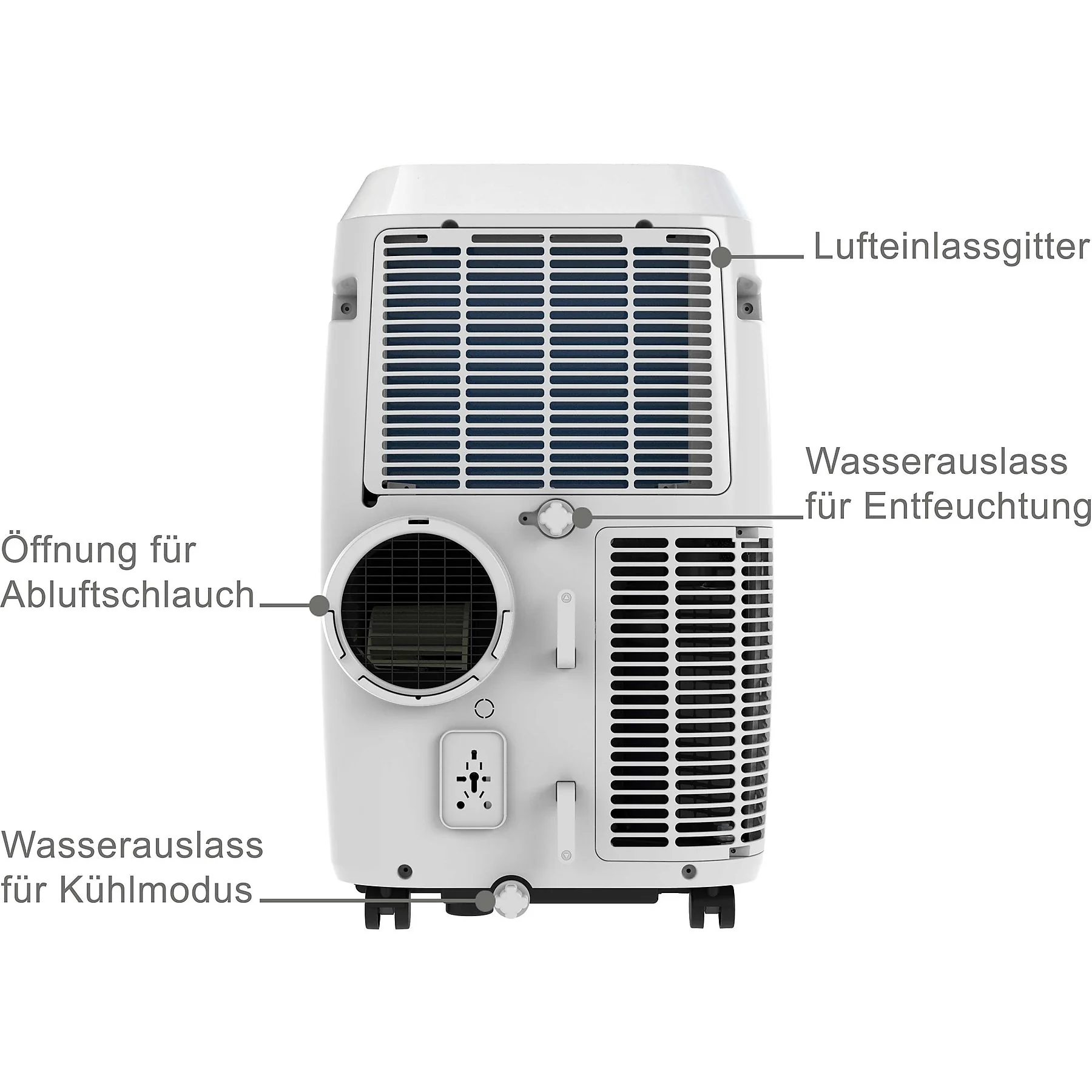 BECOOL BC18KL2101F Klimaanlage Weiss fuer 160 m3 Energieklasse A