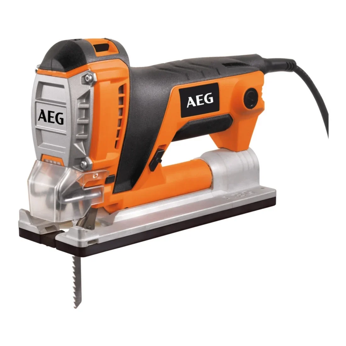 AEG Stichsäge PST 500 X 450 W, 15 mm Hub, mit Sägeblatt, Absaugadapter