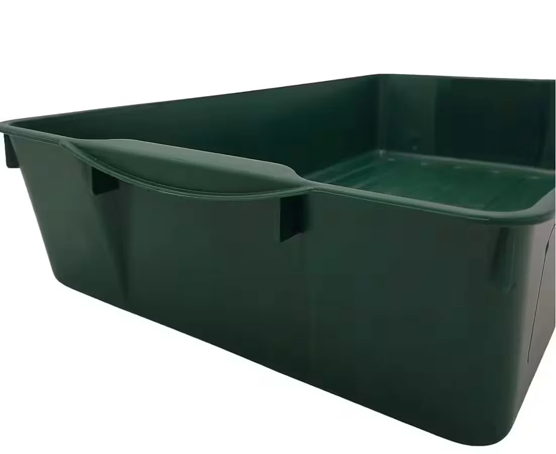 BURI Pflanzschale 58x32x11 cm grün Anzucht Pflanzwanne Profi