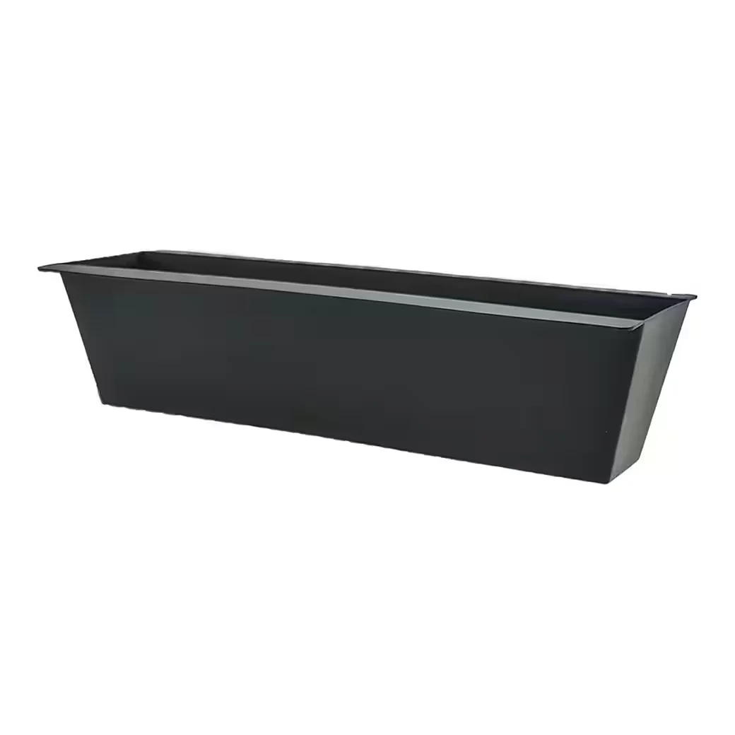 CEPEWA Blumenkasten Pflanzkasten für Balkonkästen und Europaletten, 38 x 9 cm (Stück, 1 St., Pflanzkasten), Balkonkasten Blumenkasten Pflanzkübel Blumen Kräuter Gemüse Obst