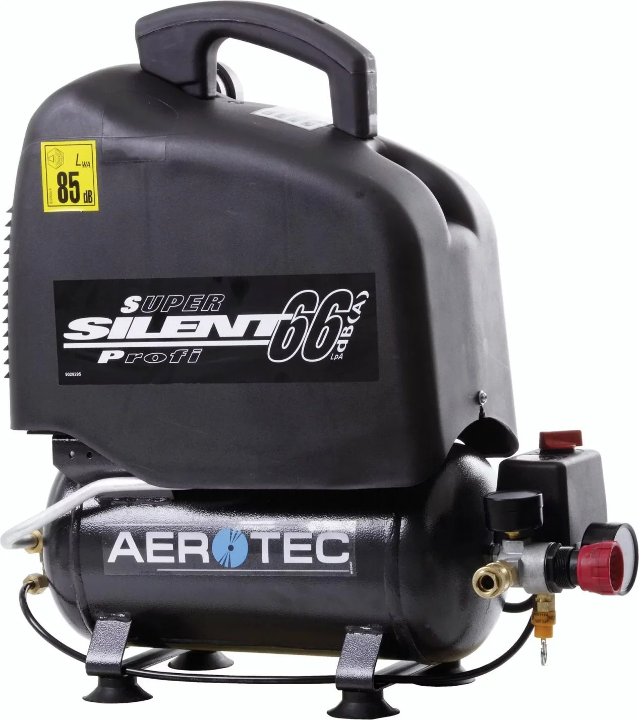 Aerotec Druckluftkompressor 6 Liter Kessel 8 bar