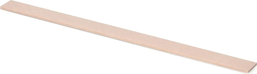 500 Stk. Holzstäbchen | 258 x 16 x 3,2 mm | Hainbuche zum Basteln