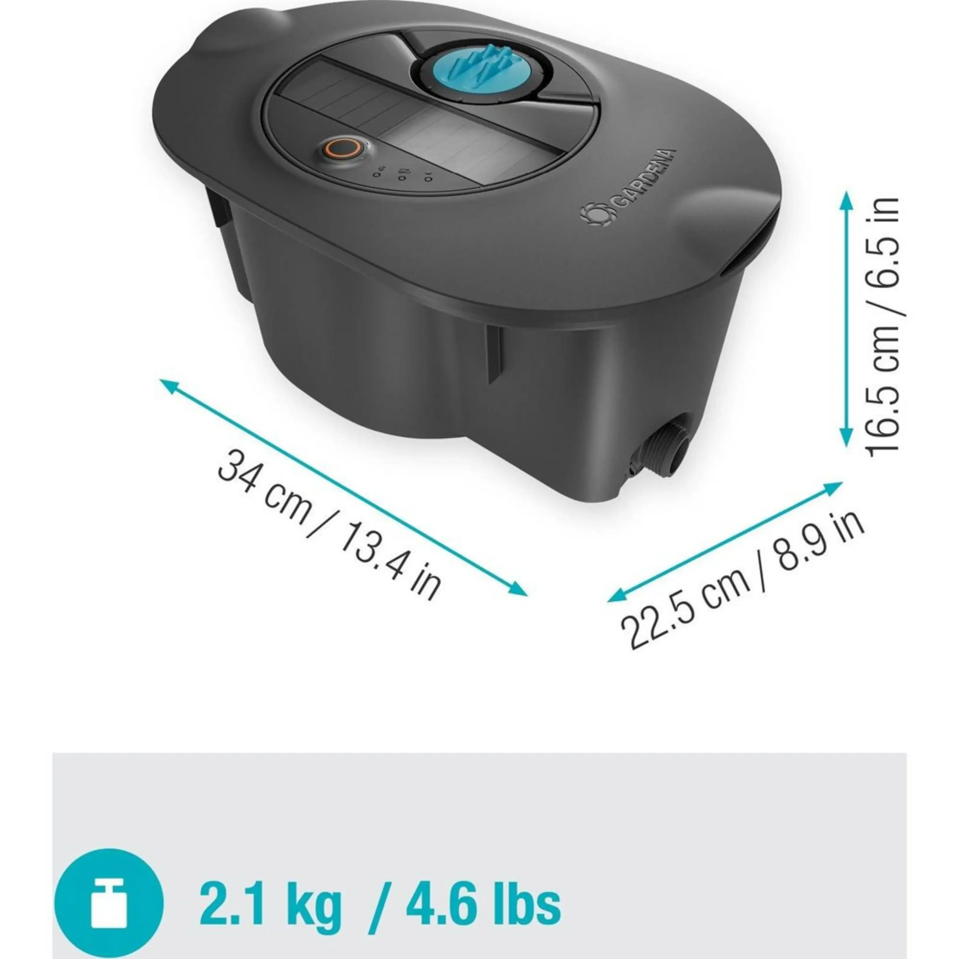 GARDENA AquaPrecise Smart Bewässerungssystem mit Versenkregnern