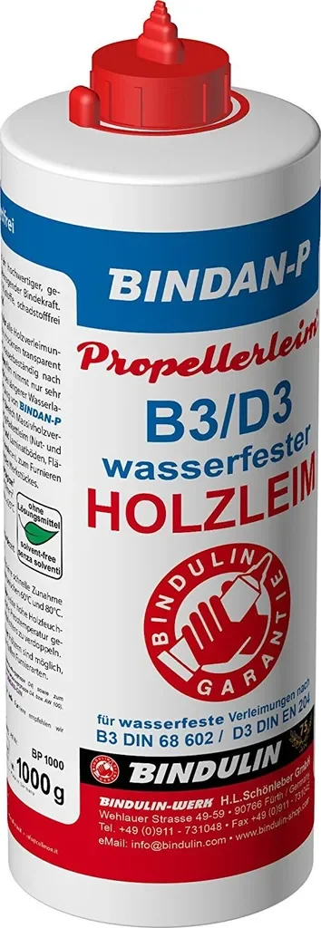 Bindan Propellerleim 1000 g von Bindulin Holzleim für Holzarbeiten
