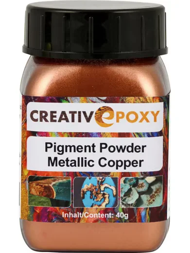 BOLDT Pigmentpulver Kupfer 40 g Metallic-Effekt Basteln