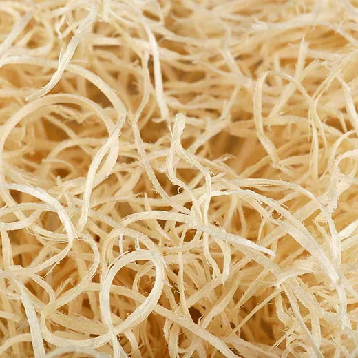 Bastelnaturmaterial 1 kg Holzwolle naturbelassen