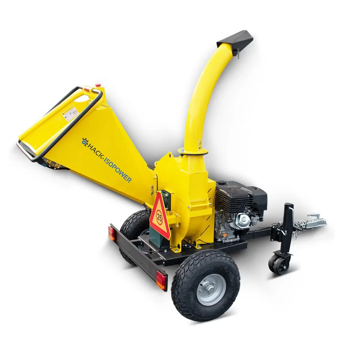 BAMATO HACK-150POWER Holzhäcksler Benzin 9,0 kW 420 ccm E-Start