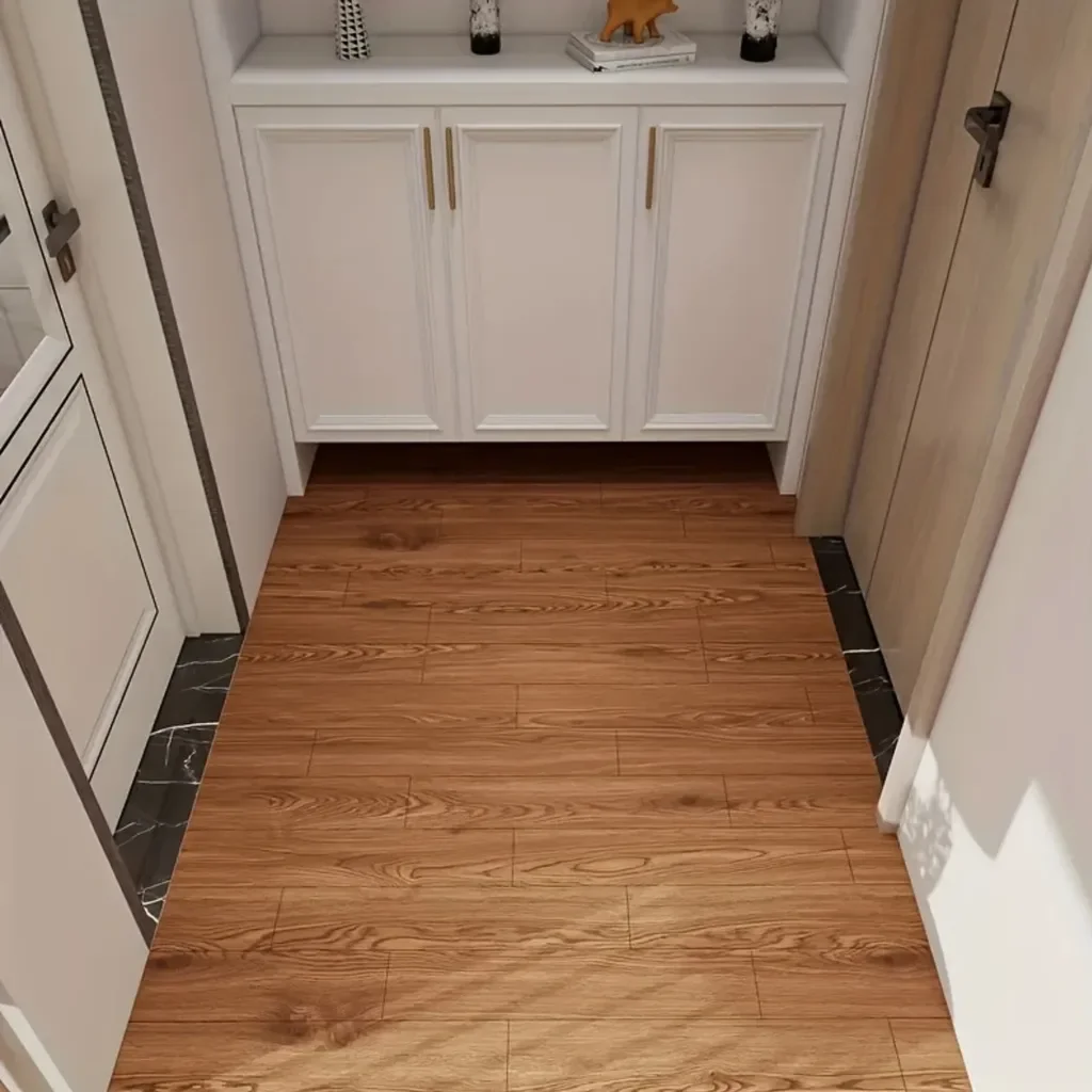 Mormark DURAWOOD Holzdekor Vinyl 300x40cm selbstklebend dunkelbraun
