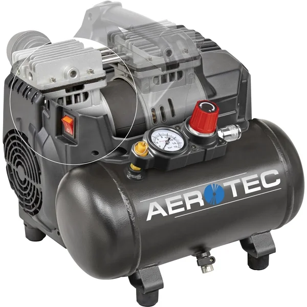 Aerotec SUPERSIL 6 Druckluftkompressor 6 Liter 8 bar