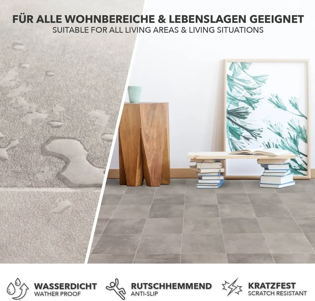 FLOORDIREKT Vinylboden Atlantic Zala 997M 200x100 cm rutschfest