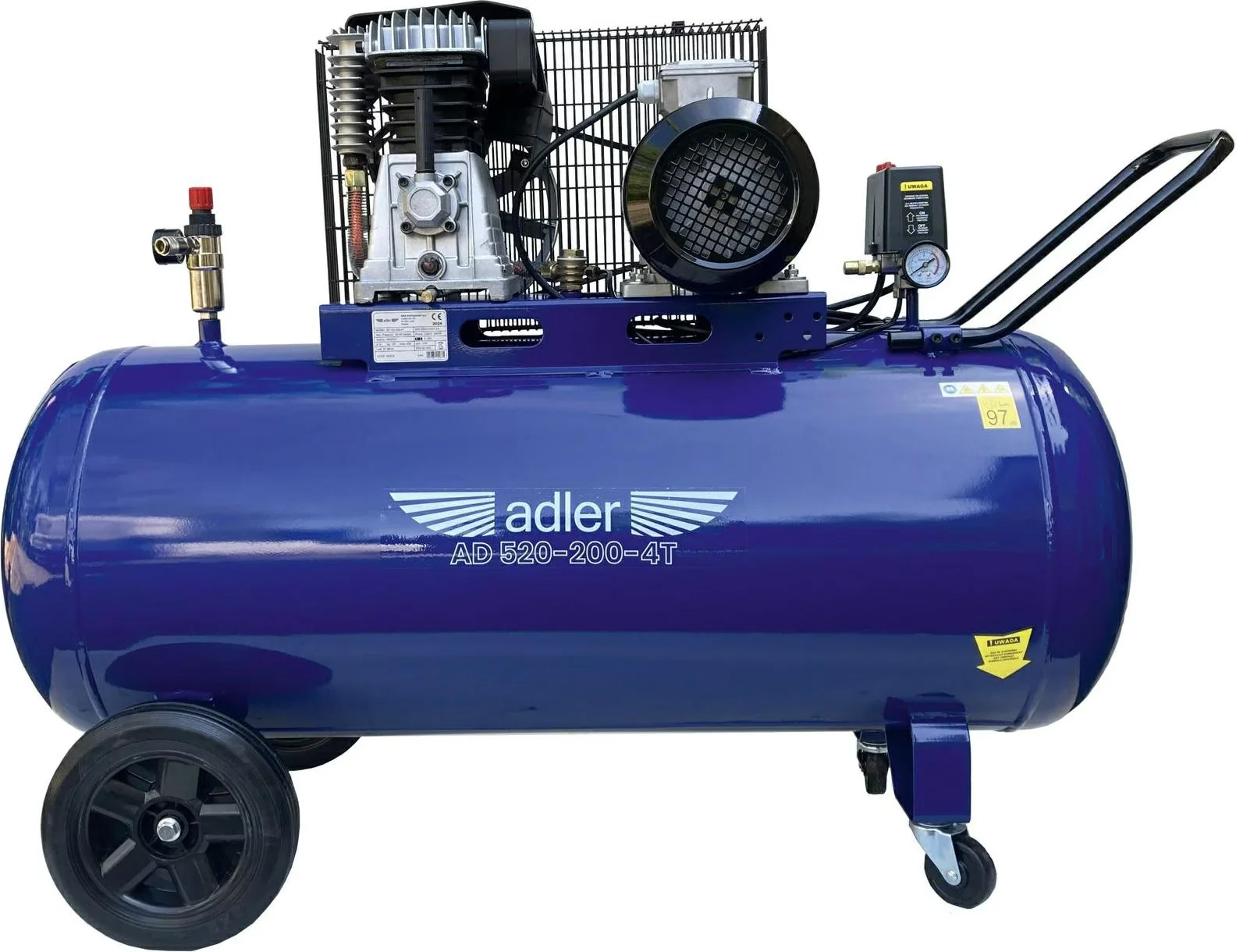 ADLER Druckluftkompressor AD520-200-4T 200 l 400 V