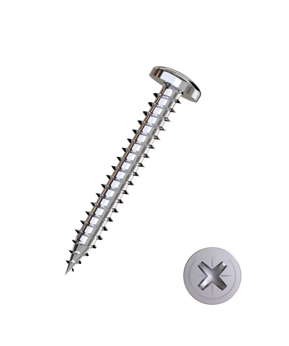 CONNEX Blechschrauben 4,8 x 13 mm PH2 Kreuzschlitz 20 Stück