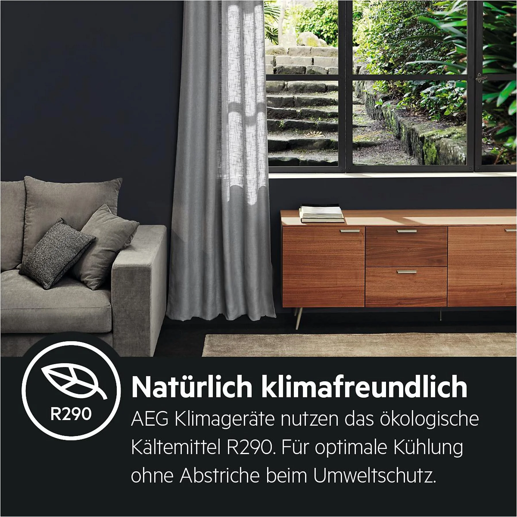 AEG AXP26U338CW mobiles Klimagerät Weiß für Räume bis 40 m2 EEK A